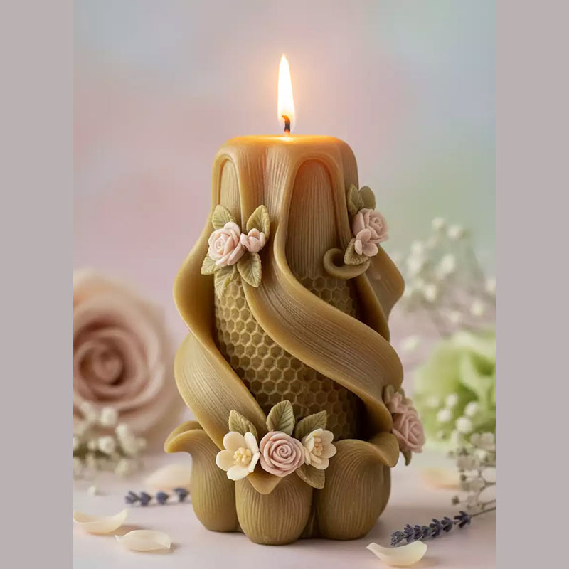 Candle Making Vinings - Orman Tarzı Asma Çiçeği Petek Doku