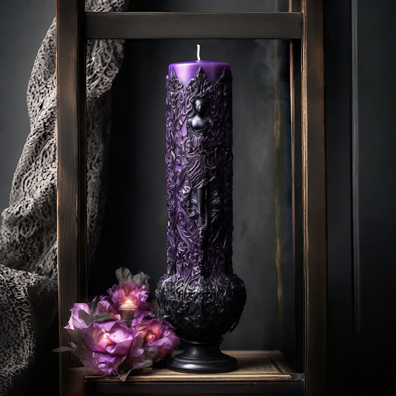 Candle Making Vinings - Koyu Gotik Tarz Üç Boyutlu Asma
