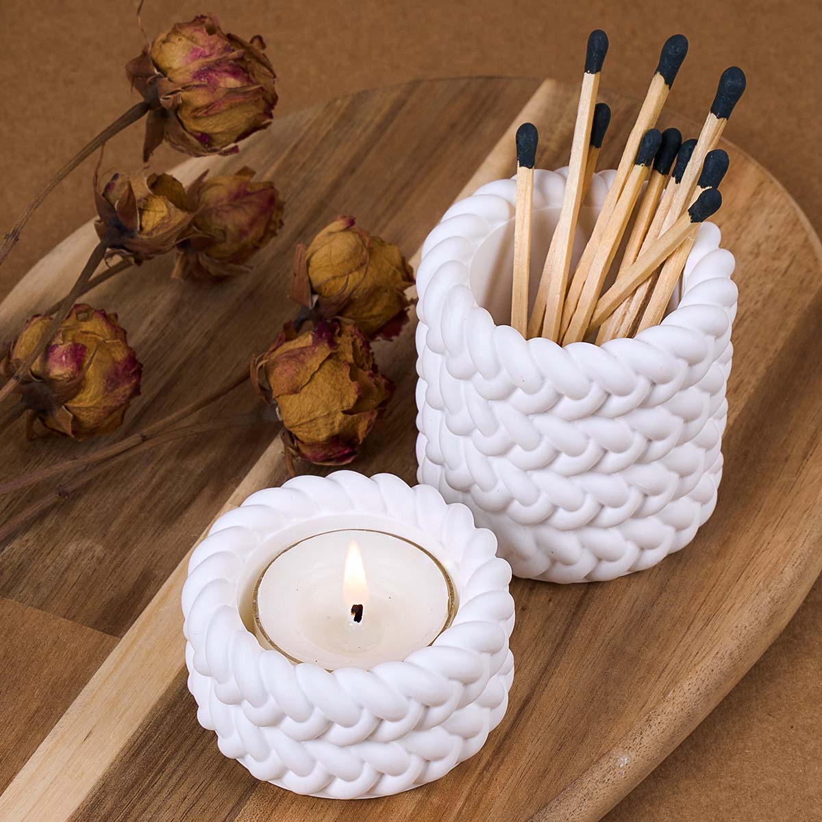 1/2/3/4 Katlı Kenevir Halatlı  - Candle Making Jelly incelemesi ve fiyatı