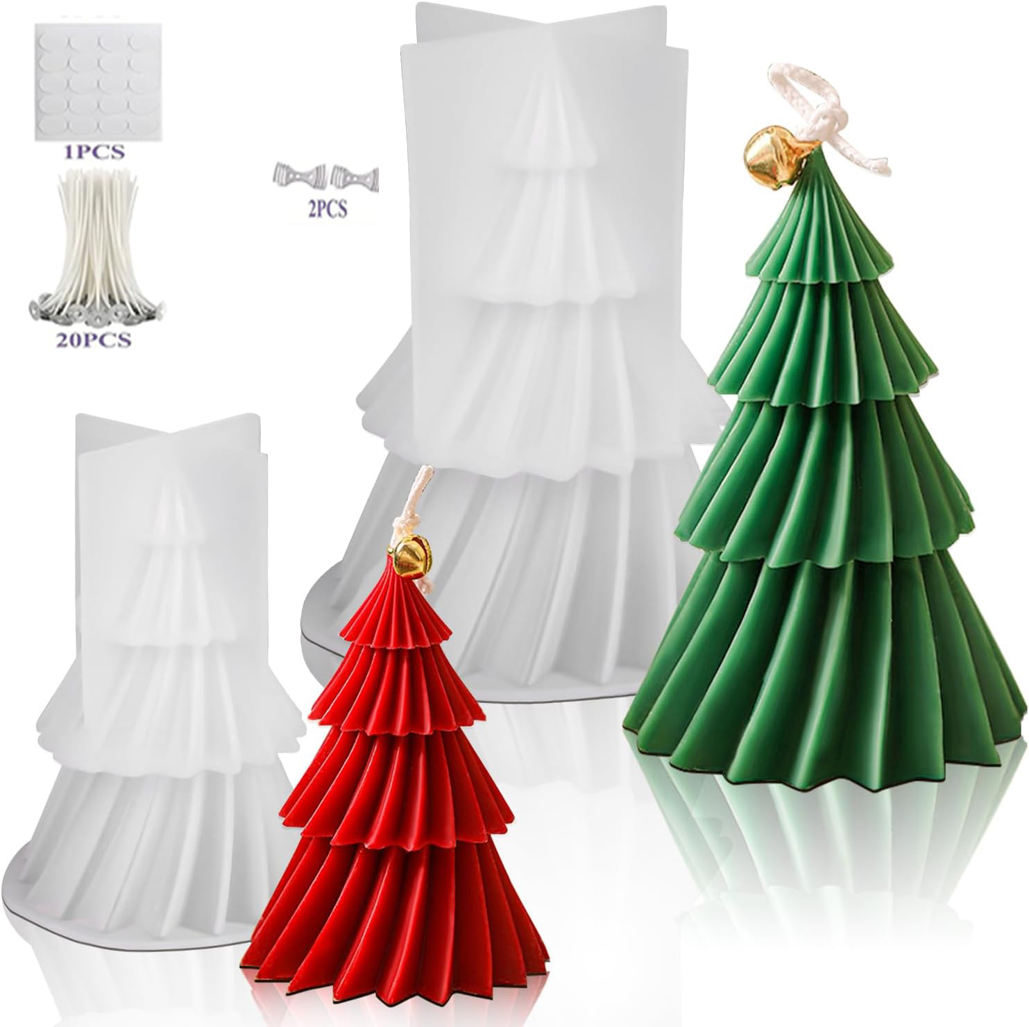 Noel Ağacı Silikon Mum Kalıp S - Candle Making Kit Xmas incelemesi ve fiyatı