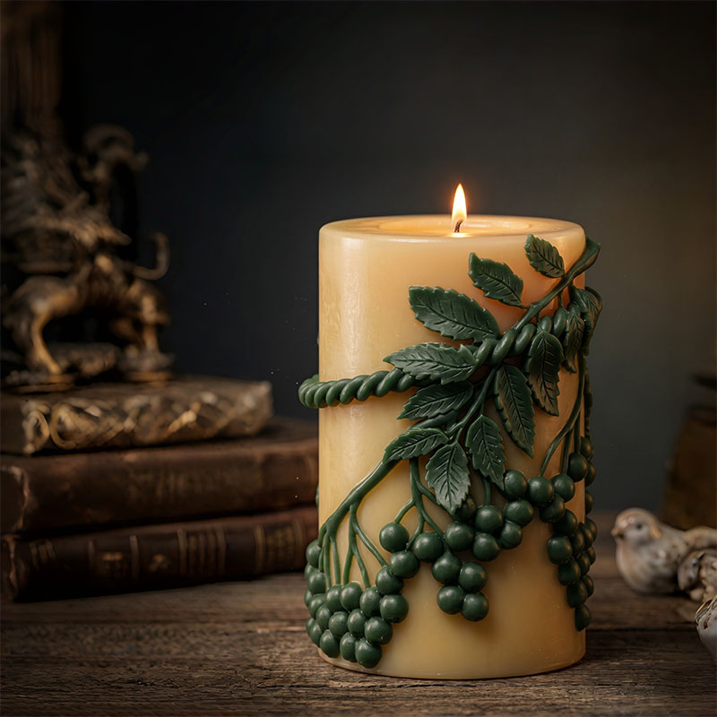Asma Yeşil Yaprak Meyve Şekill - Candle Making Vinings incelemesi ve fiyatı