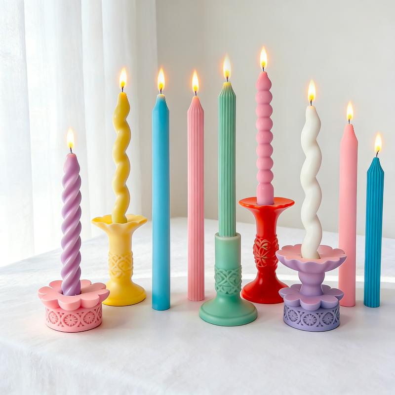Uzun Spiral Silikon Mum Kalıbı - Candle Making Ingredients incelemesi ve fiyatı