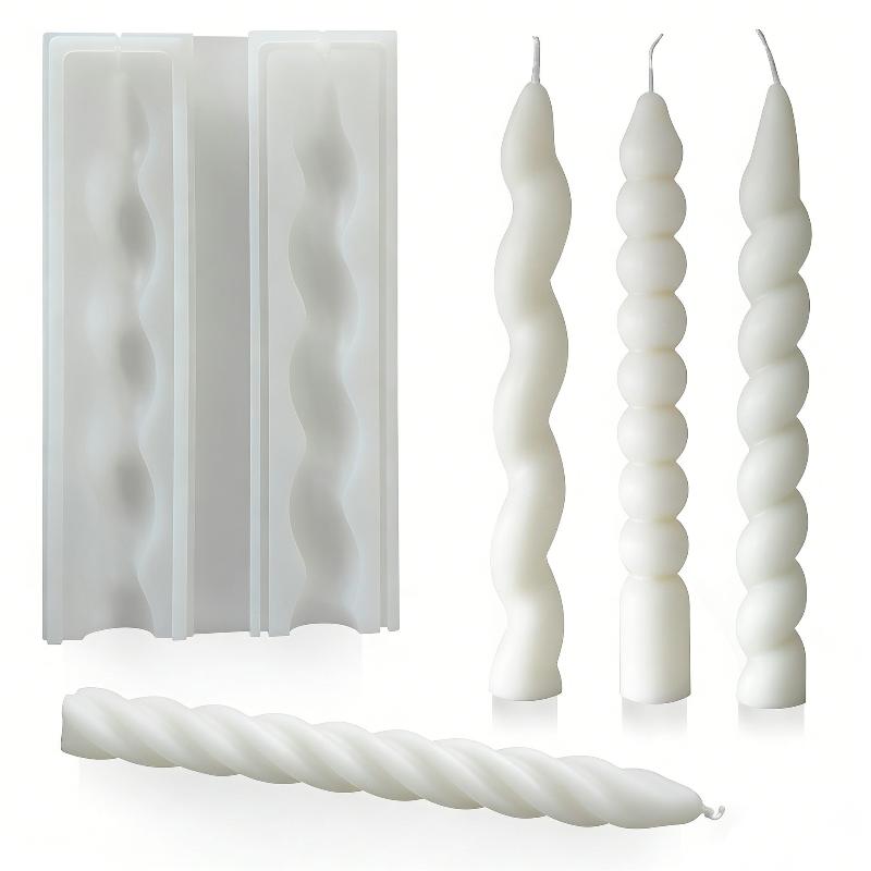 Uzun Spiral Silikon Mum Kalıbı - Candle Making Ingredients incelemesi ve fiyatı