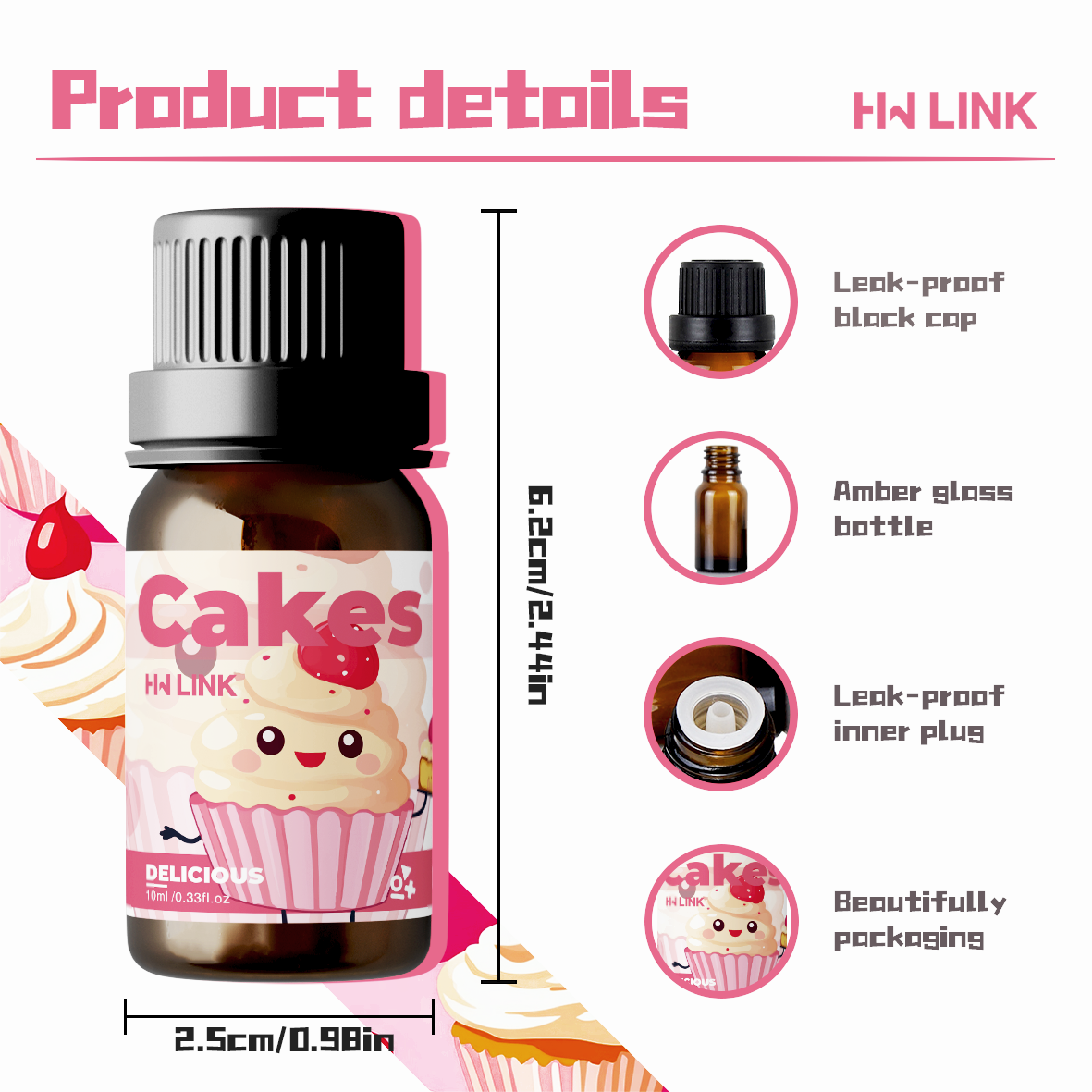 10ml Kek Esansiyel Yağları Mum - Candle Making Essential Oil incelemesi ve fiyatı