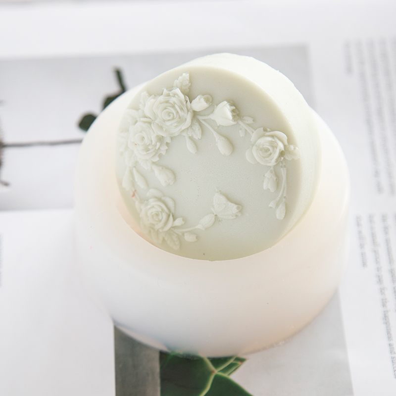 Yuvarlak Şekil Gül Çiçek El Ya - Candle Making Jelly incelemesi ve fiyatı