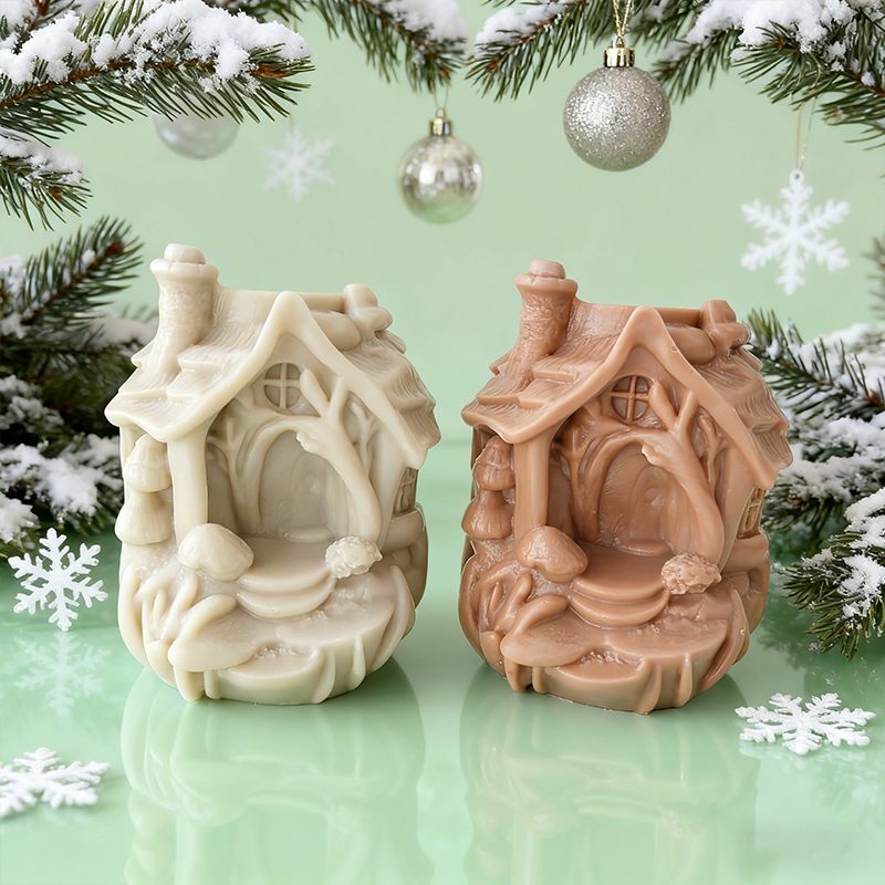 Rölyef Sütunlu Ev Şeklinde Sil - Candle Making Vinings incelemesi ve fiyatı