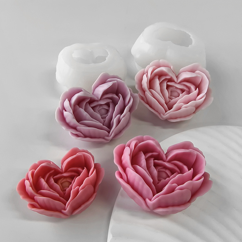 Aşk Çiçek silikon kalıp DIY Ka - Candle Making Jelly incelemesi ve fiyatı